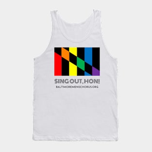 Sing Out Hon Black Tank Top